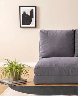 Dvoumístná rozkládací pohovka Taida - Grey
