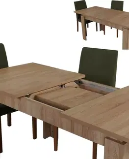 Extendable Dining Table Huqqa - Light Oak