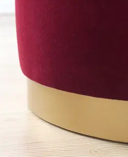 Taburet  Dover Claret Red
