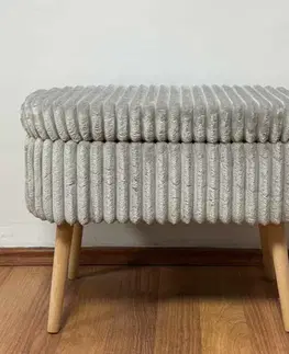 Lavice s úložným prostorem MINI OSLO LINEN
