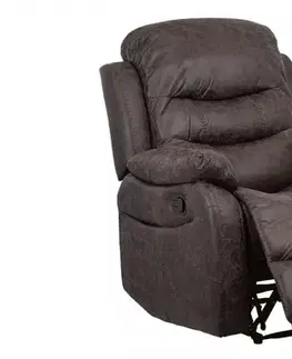 Polohovací TV křeslo TV-4086 látka imitace kůže Autronic