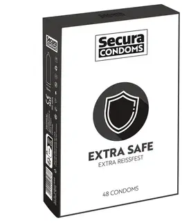 Kondomy Secura Extra Safe, 48 ks