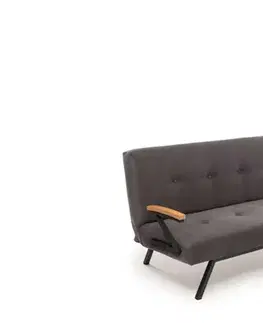 Trojmístná rozkládací pohovka Zven - Grey