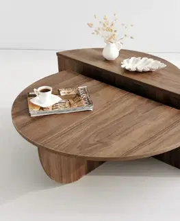 Konferenční stolek Podium - Walnut