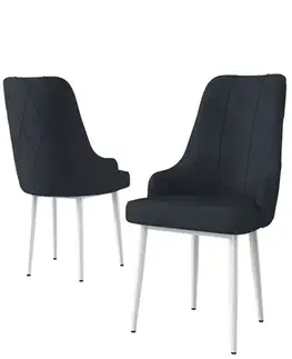 Sada židlí (6 kusů) Trex - Anthracite, White