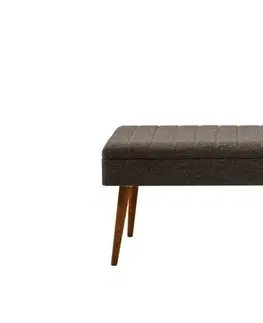 Set s rozkládacím stolem, židlemi a konzolou (7 kusů) Vina 03 1053 - Walnut, Anthracite