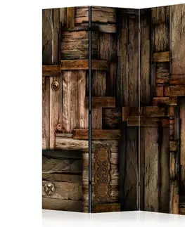 Paraván Wooden puzzle Dekorhome
