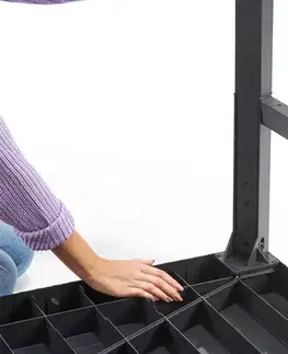 KETER Zahradní stůl ONLY rattan | hnědá