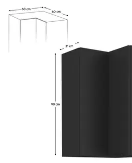 Horní skříňka SIBER 60X60 GN-90 2F (90) Tempo Kondela