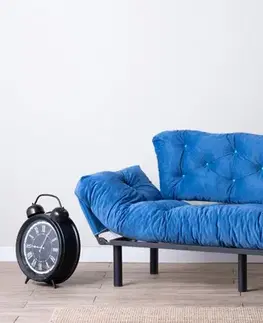 Trojmístná rozkládací pohovka Nitta Triple - Blue