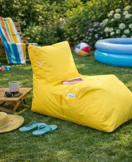 Sedací vak Daybed, žlutá