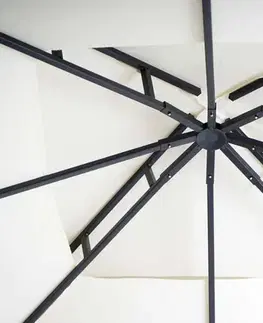 Pergola se stahovací střechou 2,5x2,5 m