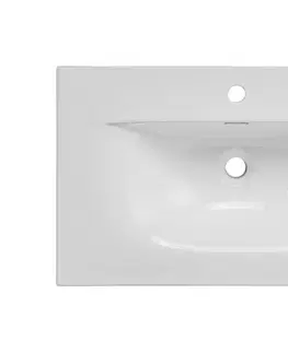 Elvisia Keramické umyvadlo SKY 80 | 80-8099 | bílý lesk 80 cm