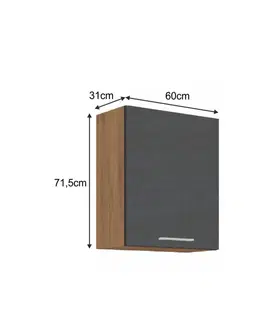 Horní skříňka VEGA 60 G-72 1F Tempo Kondela