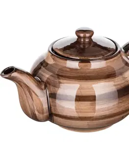 Banquet Keramická konvice Palas 0,9 l, hnědá