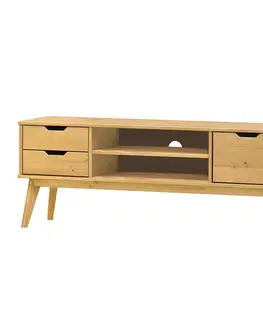 TV stolek 1 dveře + 2 zásuvky BONITO vosk