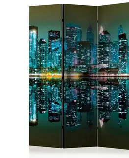 Paraván Gold reflections - NYC Dekorhome