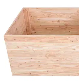 Vyvýšený záhon PREMIUM modřín 160 x 70 x 50 cm Rojaplast