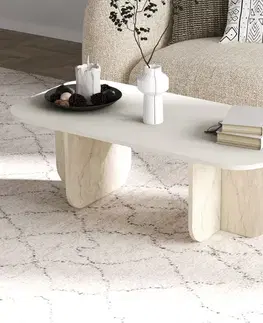 Konferenční stolek Becaj - Sandstone, Travertine