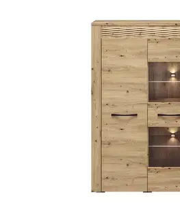 ArtMLM Vitrína LEWIS 05 s LED osvětlením