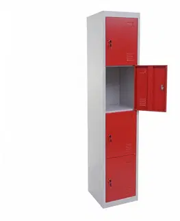 Kancelářská uzamykatelná skříňka T163