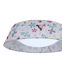 Stropní lampa pro dívky, stropní lampa 16W LED 6500K se stínidlem