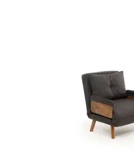 Rozkládací křeslo Cosmo Single - Dark Grey