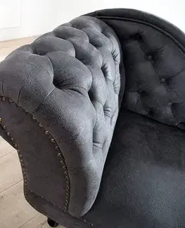 Chesterfield lenoška ZETHOS Dekorhome