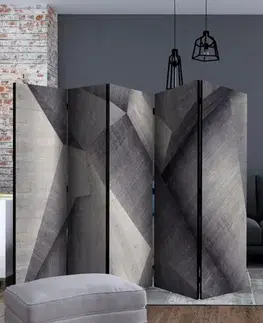 Paraván Abstract concrete blocks Dekorhome
