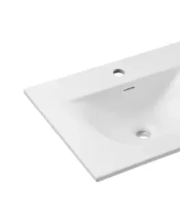 ArtCom Keramické umyvadlo SKY1 60 | bílý mat 60 cm