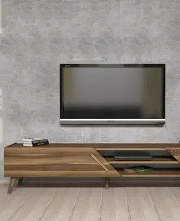 Televizní stolek Beril Walnut