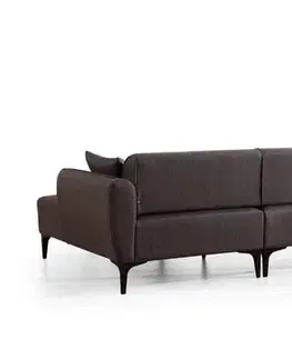 Rohová sedací souprava Belissimo Right - Dark Grey