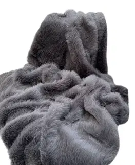 Přehoz na pohovku Lolita 200x150 - Anthracite