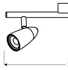Nástěnná lampa s LED páskou 2x4W chrom LIBERTY