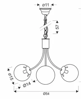 Závěsná lampa DANI Candellux