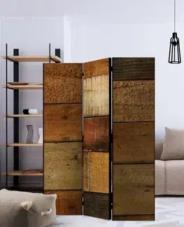 Paraván Wooden Textures Dekorhome