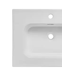 ArtCom Keramické umyvadlo GO 60 | bílý lesk 60 cm