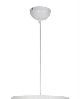 Závěsná stropní lampa 1X60W E27 bílá ORLANDO