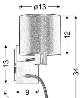 Nástěnná lampa SYLWANA Candellux