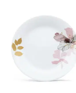 Arôme Home 18dílná jídelní sada Kosatec, extra bílá