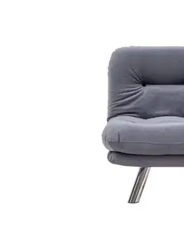 Rozkládací křeslo Misa Small Solo - Grey