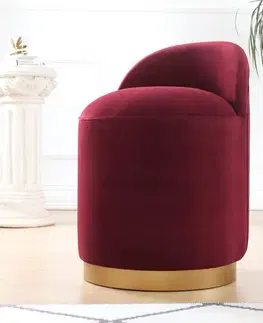 Taburet  Dover Claret Red