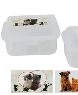 TVAR - Box svačinový 11x8x6cm Mazlíčci různé motivy