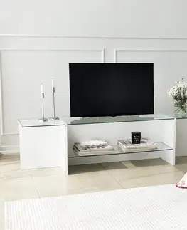 TV stolek Escape TV - White