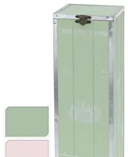 PROHOME - Box na víno RETRO různé barvy