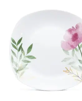 Arôme Home 18dílná jídelní sada Růžový mák