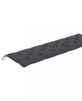 Voděodolná poduška na zahradní lavici 180 cm Dekorhome