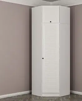 Šatní skříň Kale White - 2305