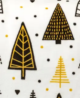 4Home Povlečení mikroflanel Nordic Tree, 140 x 200 cm, 70 x 90 cm