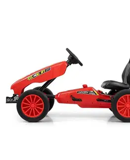 Milly Mally Čtyřkolka Go-kart Rocket, červená